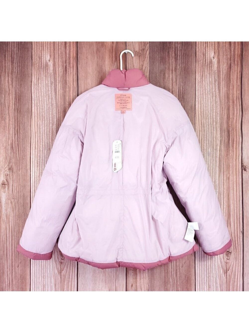 NWT J Crew Signature Puffer Womens Size XS Primaloft Collection Pink Jacket Warm - Picture 5 of 14